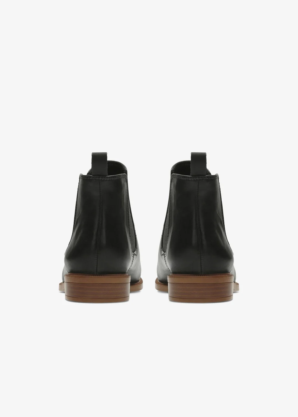 Clarks Womens Black Taylor Shine Leather Standard - 3.5 Image 5