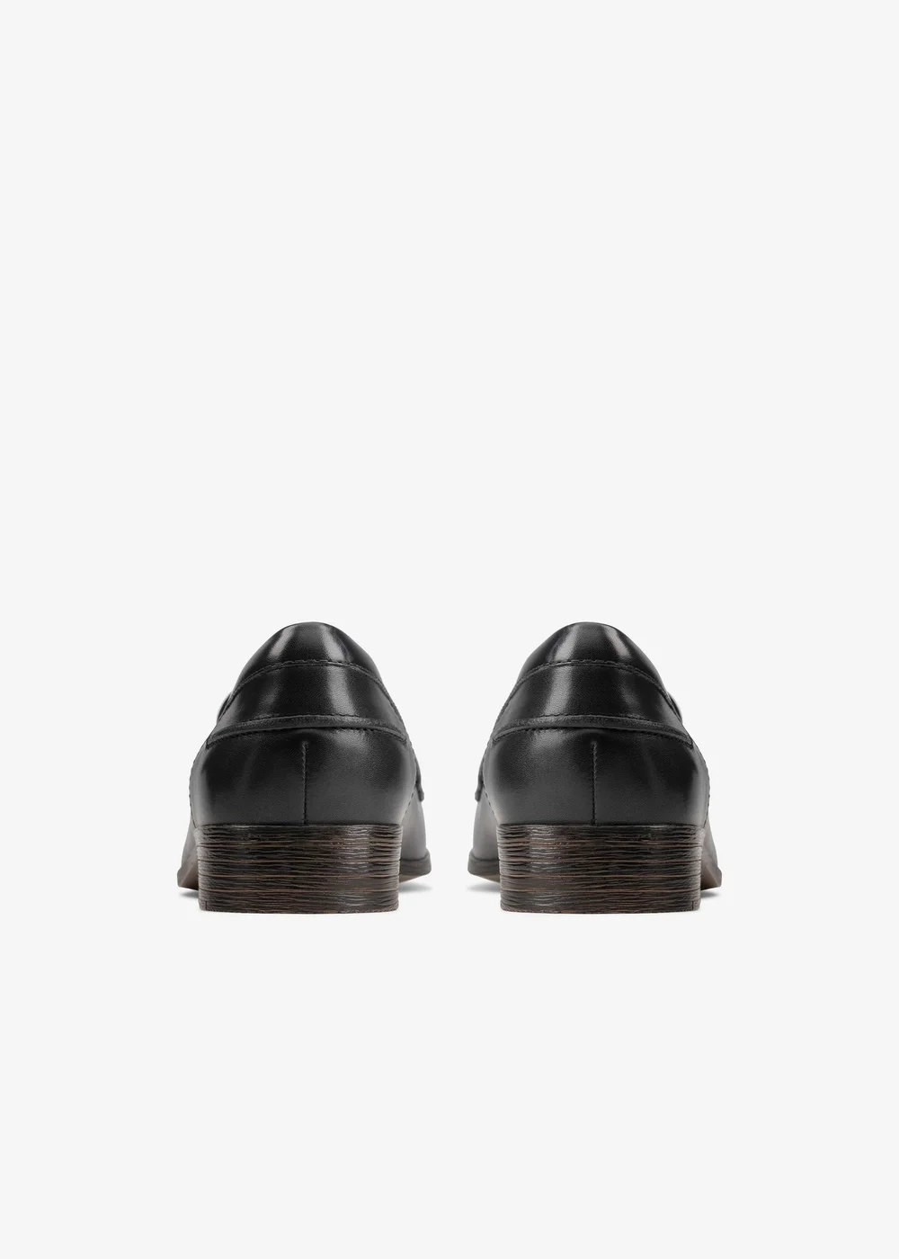 Clarks Womens Black Hamble Loafer Leather Standard - 6 Image 5
