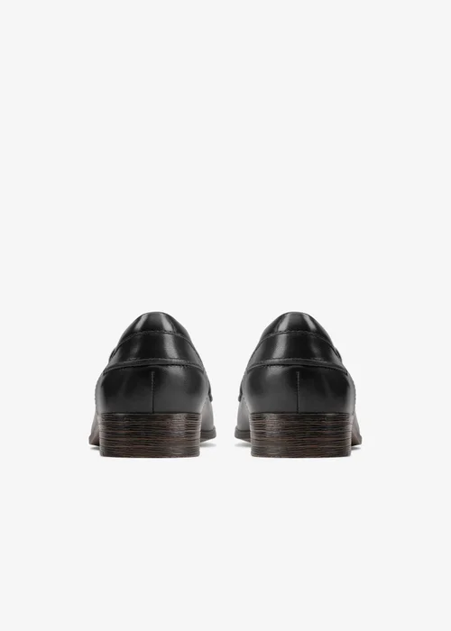 Clarks Womens Black Hamble Loafer Leather Standard - 6 Image 5