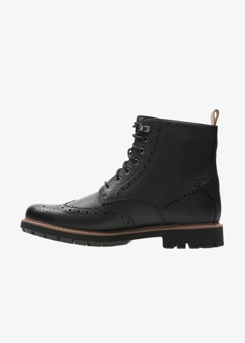 Clarks Mens Black Batcombe Lord Leather Standard - 7 Image 2