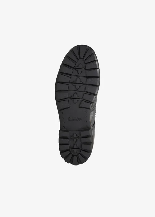 Clarks Mens Black Batcombe Lord Leather Standard - 7 Image 6