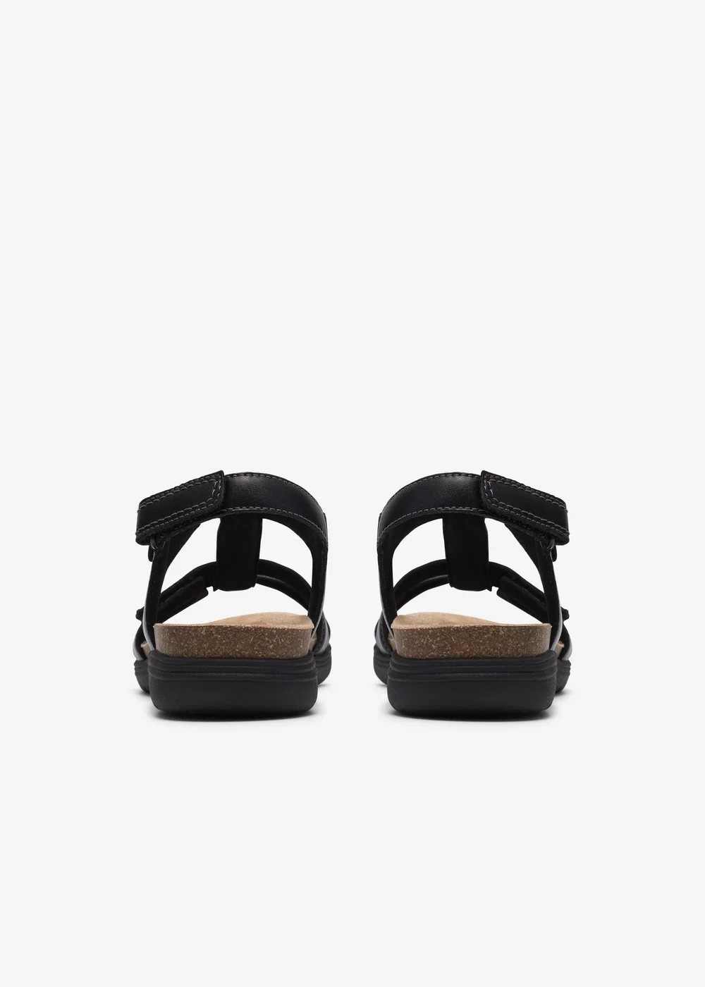 Clarks Womens Black April Cove Leather Standard - 6 Image 5