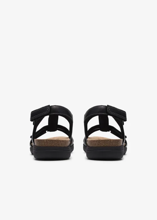 Clarks Womens Black April Cove Leather Standard - 6 Image 5