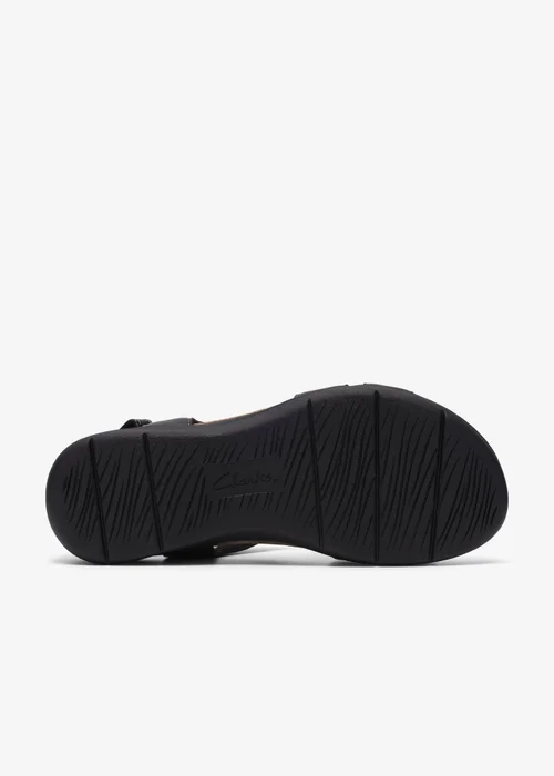 Clarks Womens Black April Cove Leather Standard - 6 Image 3