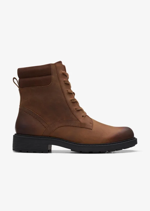 Clarks Womens Brown Orinoco 2 Spice Leather Standard - 3.5 Image 1