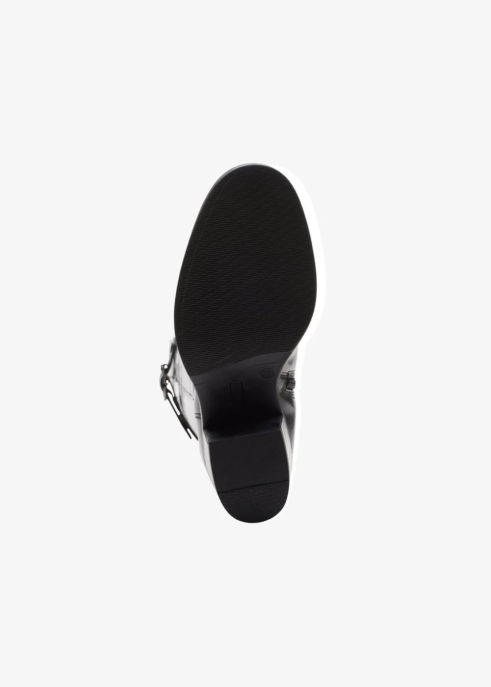Clarks Womens Black Mascarpone 2 Up Leather Standard - 3 Image 6
