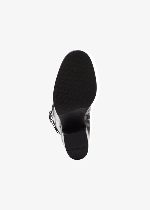 Clarks Womens Black Mascarpone 2 Up Leather Standard - 3 Image 6
