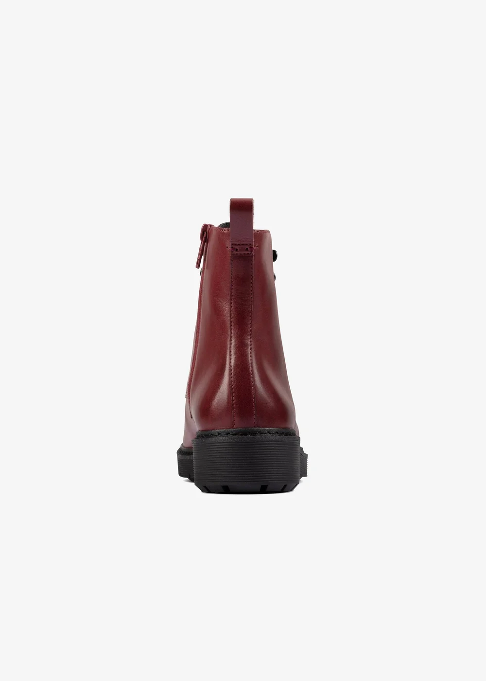 Clarks Womens Red Witcombe Hi 2 Leather Standard - 4 Image 5