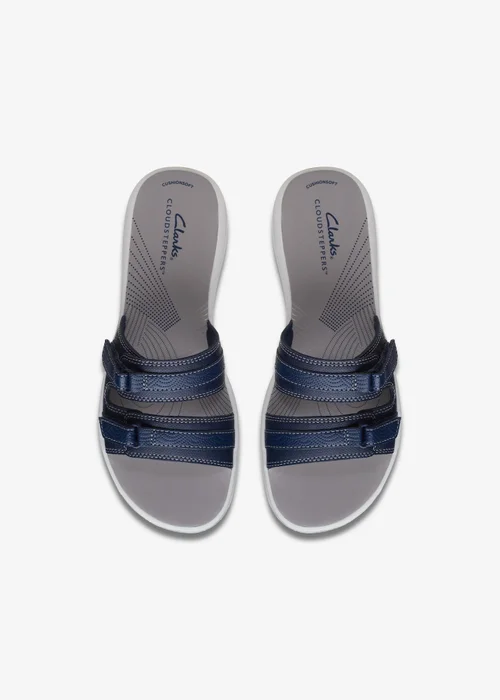 Clarks Cloudsteppers Womens Blue Brinkley Piper Synthetic Standard - 6 Image 6