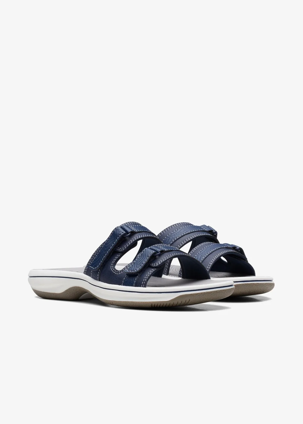 Clarks Cloudsteppers Womens Blue Brinkley Piper Synthetic Standard - 6 Image 4