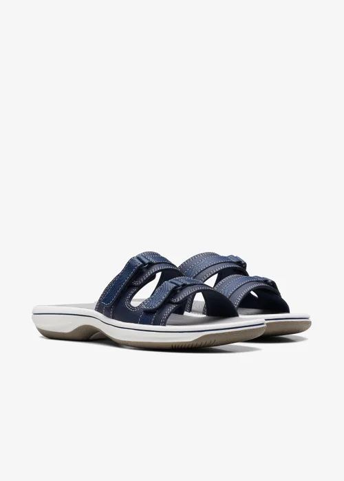 Clarks Cloudsteppers Womens Blue Brinkley Piper Synthetic Standard - 6 Image 4
