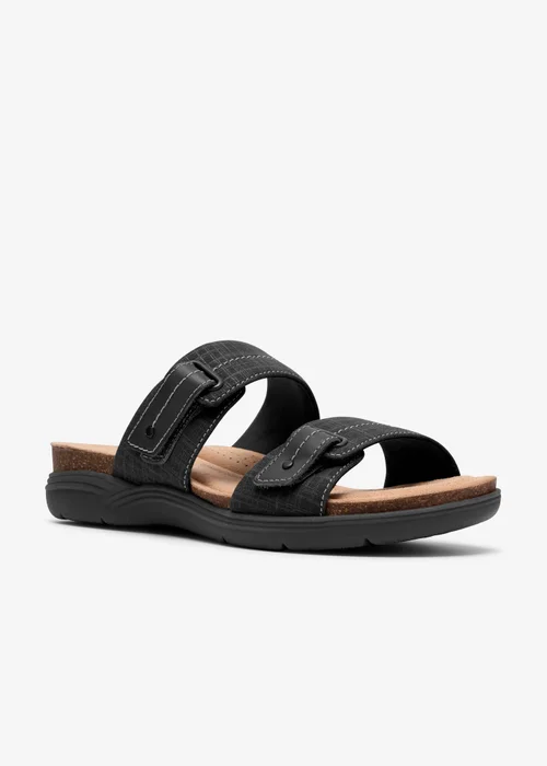 Clarks Womens Brown April Dusk Textile Standard - 6 Image 4