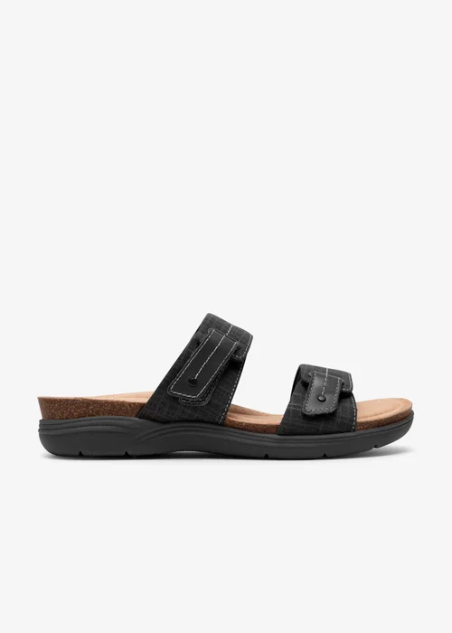 Clarks Womens Brown April Dusk Textile Standard - 6 Image 1