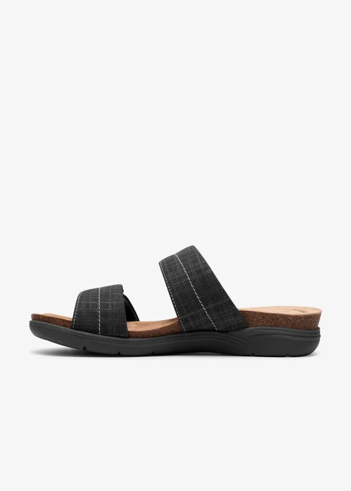 Clarks Womens Brown April Dusk Textile Standard - 6 Image 2