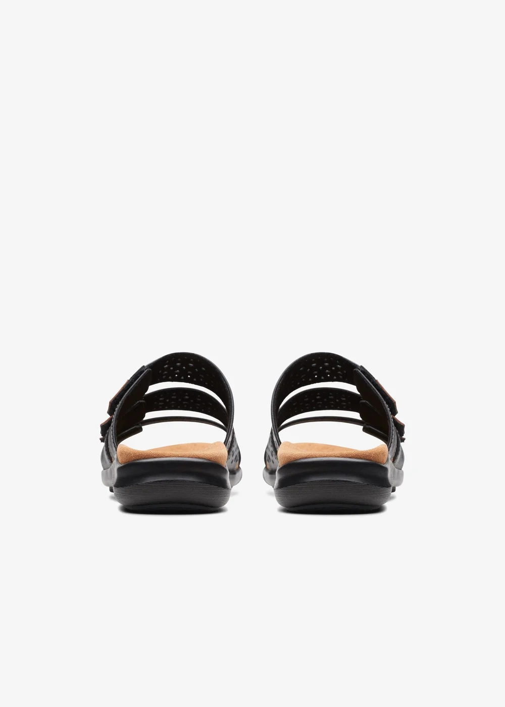 Clarks Womens Black Kitly Walk Leather Standard - 5 Image 5