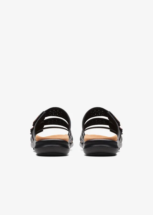 Clarks Womens Black Kitly Walk Leather Standard - 5 Image 5
