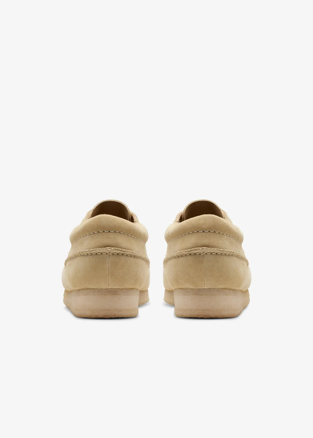 Clarks Originals Mens Beige Wallabee Boat Suede Standard - 6 Image 6