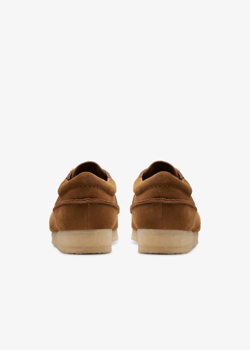 Clarks Originals Mens Brown Wallabee Boat Suede Standard - 7.5 Image 6