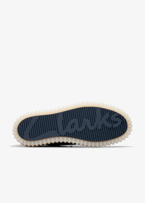Clarks Mens Blue Torhill Lo Leather Standard - 6 Image 3