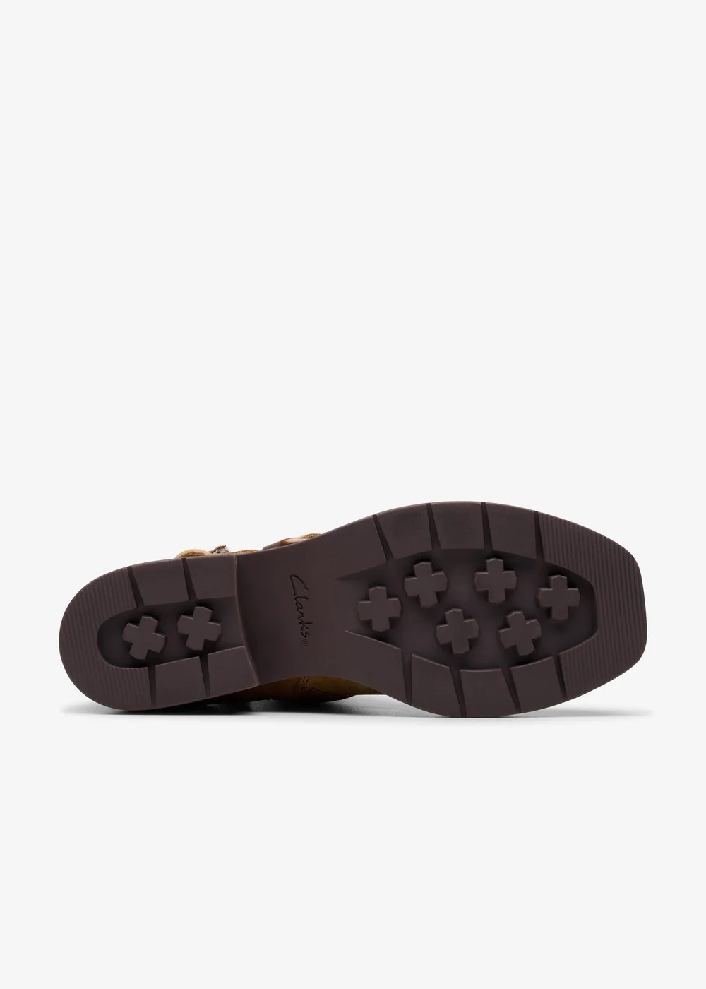 Clarks Womens Brown Rebelle Buckle Leather Standard - 5 Image 3