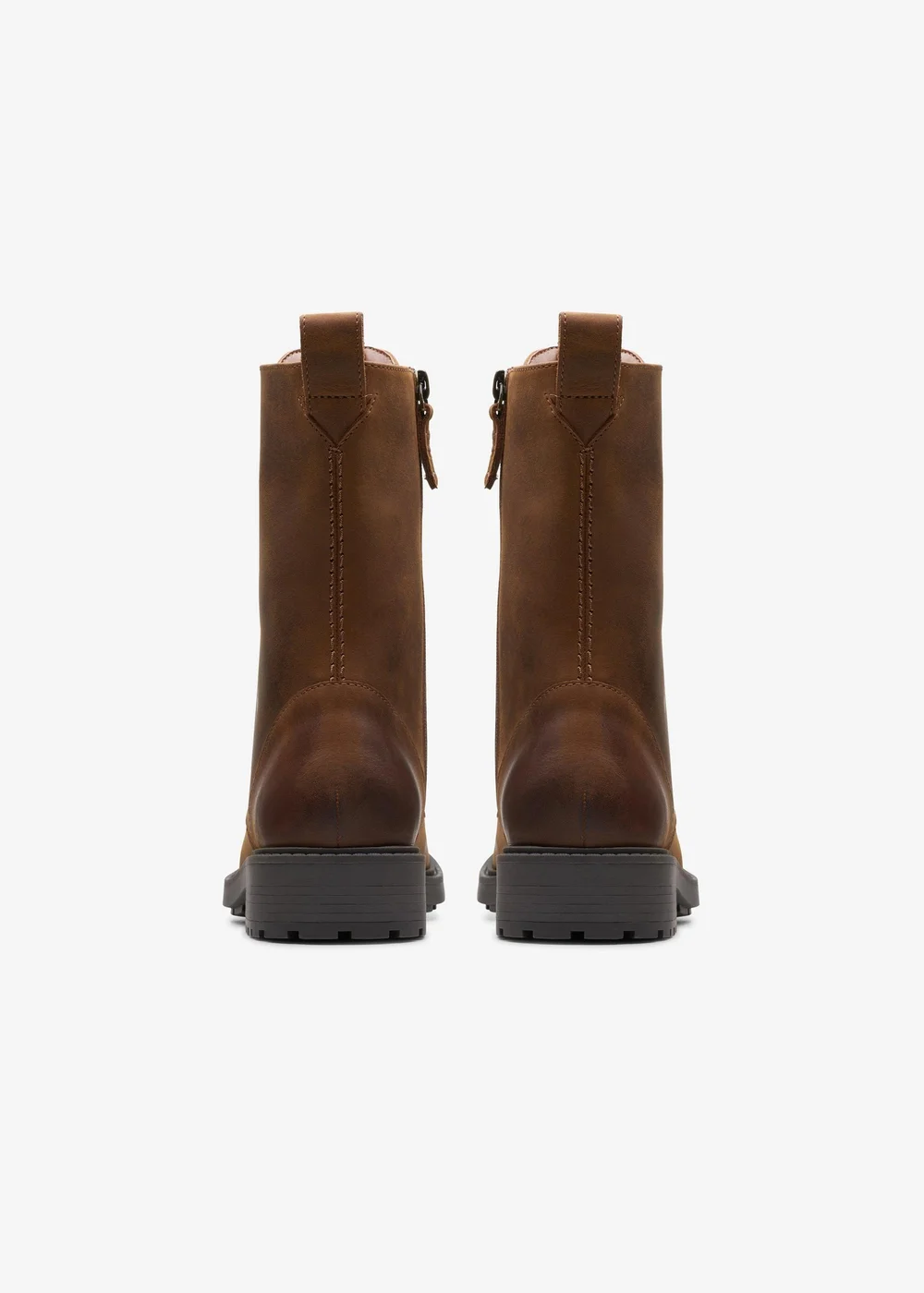 Clarks Womens Brown Orinoco 2 Style Leather Standard - 3.5 Image 6