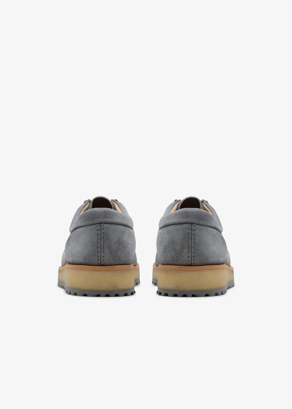 Clarks Originals Mens Grey Walla Scout Lo Suede Standard - 7.5 Image 5