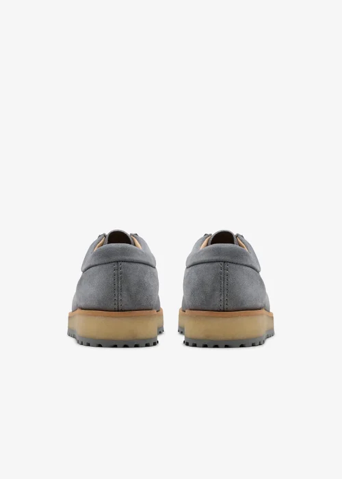 Clarks Originals Mens Grey Walla Scout Lo Suede Standard - 7.5 Image 5