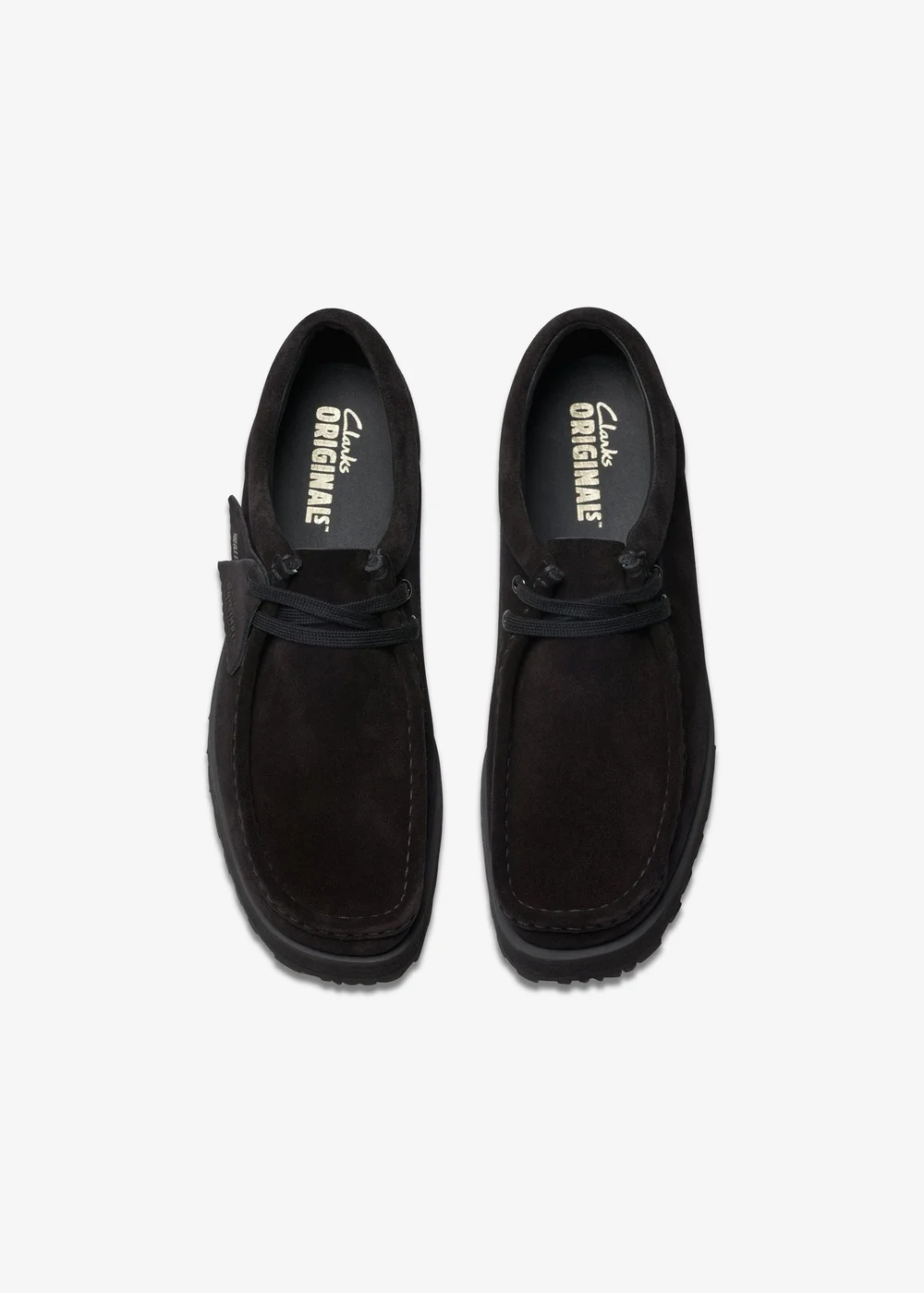 Clarks Originals Mens Black Walla Scout Lo Suede Standard - 6 Image 6