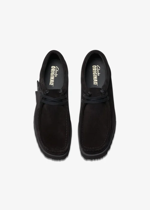 Clarks Originals Mens Black Walla Scout Lo Suede Standard - 6 Image 6