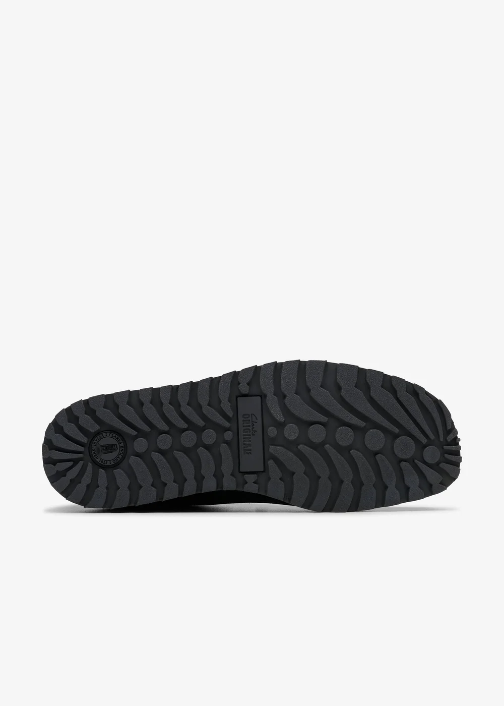 Clarks Originals Mens Black Walla Scout Lo Suede Standard - 6 Image 3
