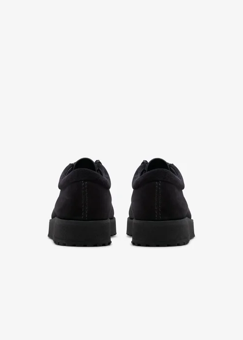 Clarks Originals Mens Black Walla Scout Lo Suede Standard - 6 Image 5