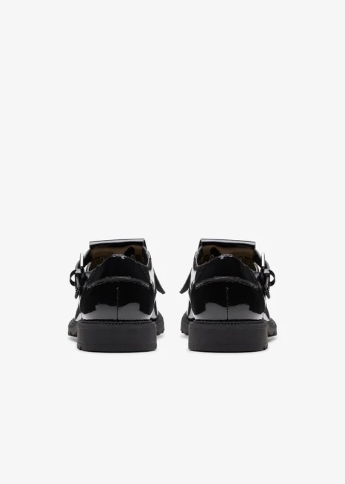 Clarks Womens Black Griffin Mia 2 Patent Standard - 7.5 Image 5