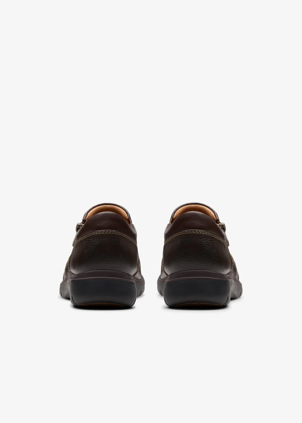 Clarks Womens Brown Certina Pure Leather Standard - 5 Image 5