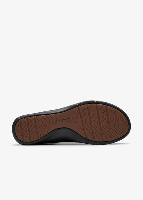 Clarks Womens Brown Certina Pure Leather Standard - 5 Image 3