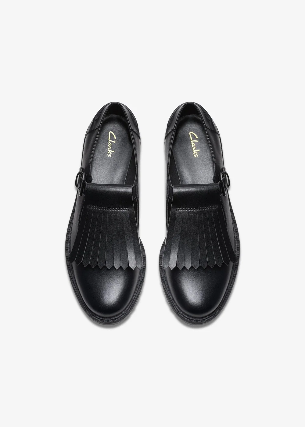 Clarks Womens Black Griffin Mia 2 Leather Standard - 6 Image 6