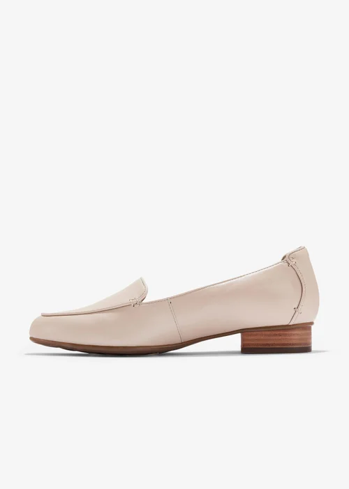 Clarks Womens Beige Keesha Luca Leather Wide - 8 Image 2