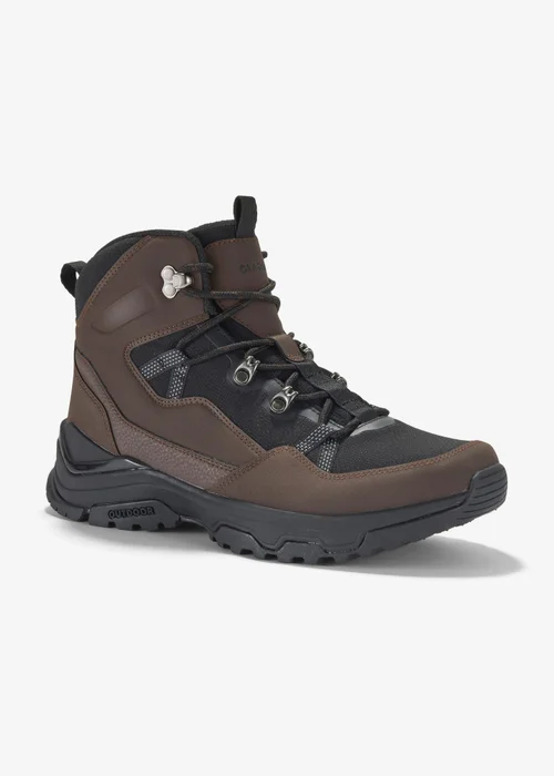Clarks Mens Brown Huntsham Lace Synthetic Standard - 9 Image 4