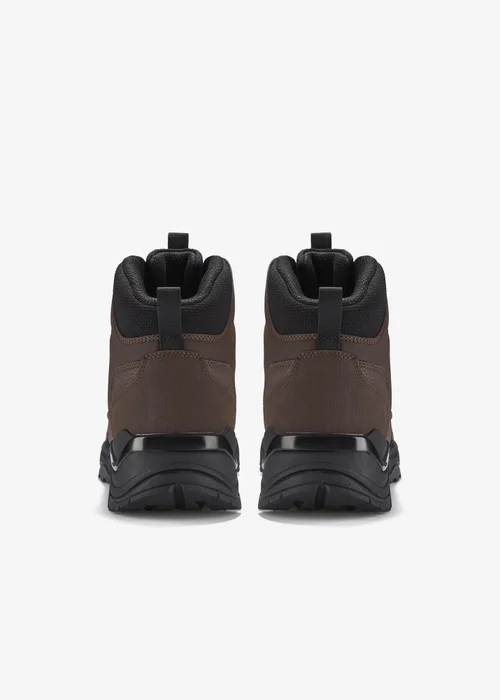 Clarks Mens Brown Huntsham Lace Synthetic Standard - 9 Image 5