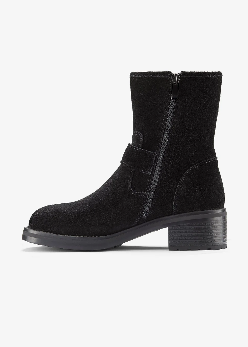 Clarks Womens Black Chai Charm Suede Standard - 7 Image 2
