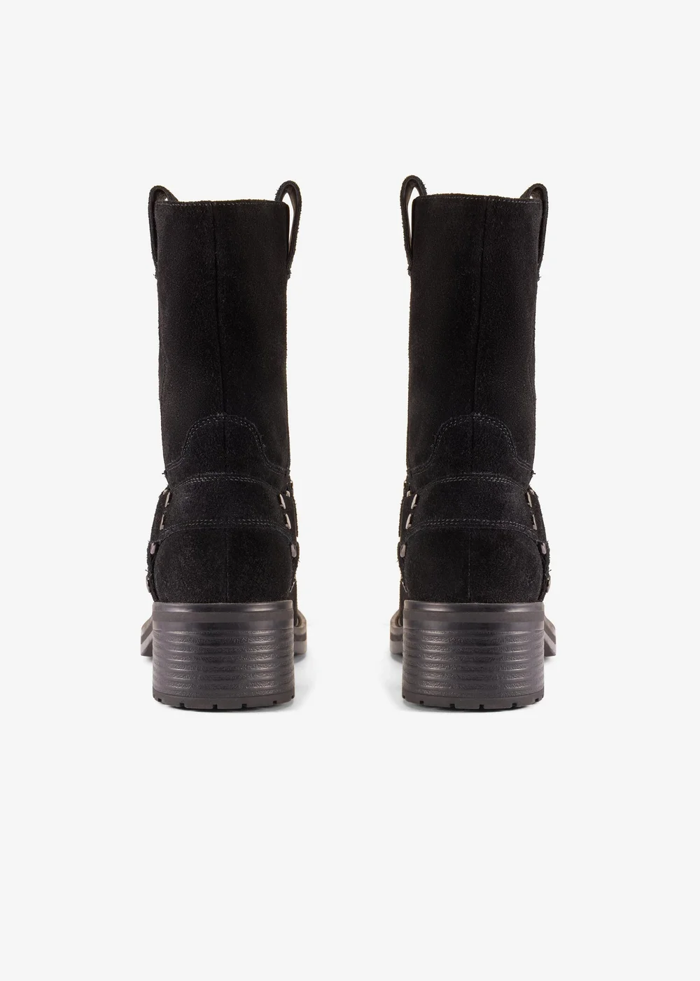 Clarks Womens Black Chai Bliss Suede Standard - 5 Image 5