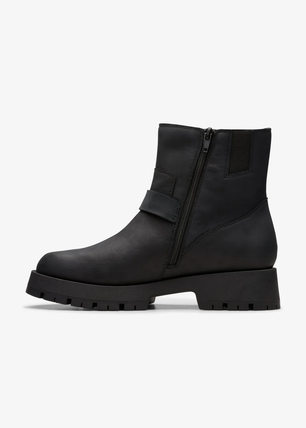 Clarks Womens Black Ledwick Haley Leather Standard - 5 Image 2