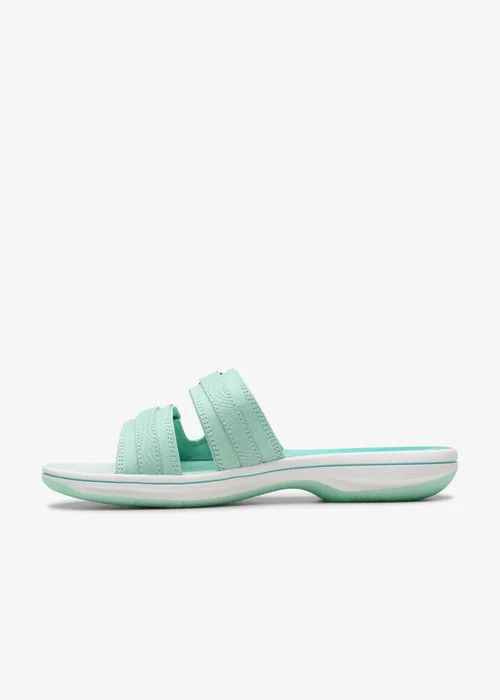 Clarks Cloudsteppers Womens Green Brinkley Piper Synthetic Standard - 6 Image 2
