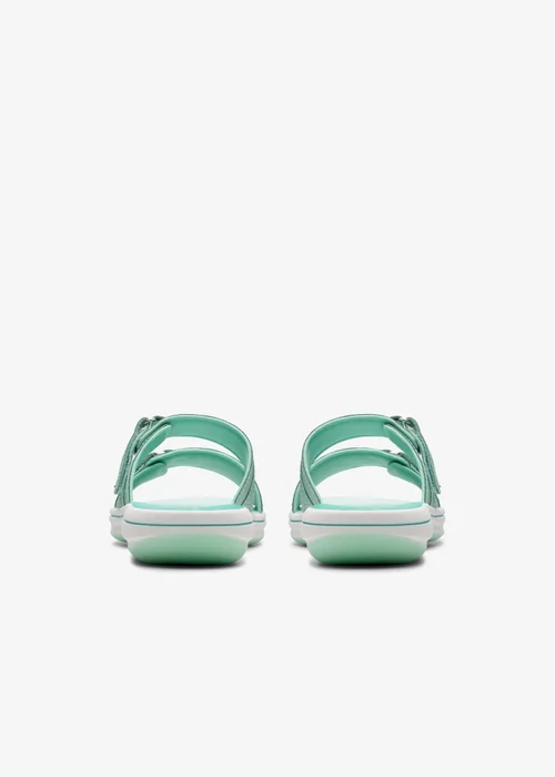 Clarks Cloudsteppers Womens Green Brinkley Piper Synthetic Standard - 6 Image 5