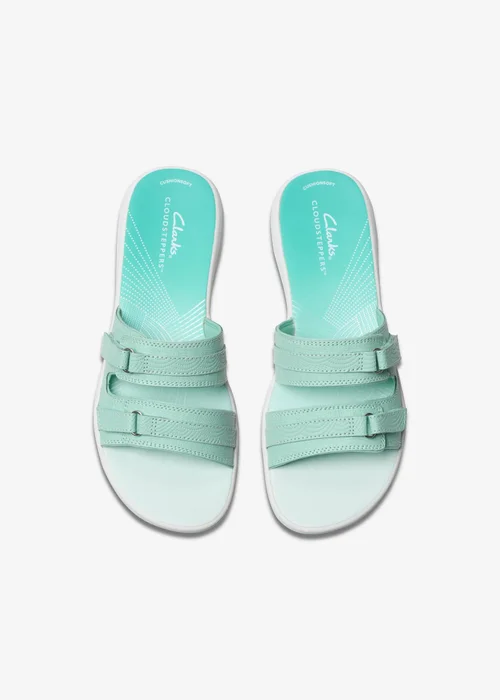Clarks Cloudsteppers Womens Green Brinkley Piper Synthetic Standard - 6 Image 6