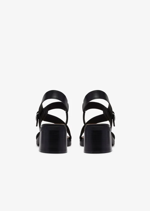 Clarks Womens Black Jaylan Sol Leather Standard - 7 Image 6