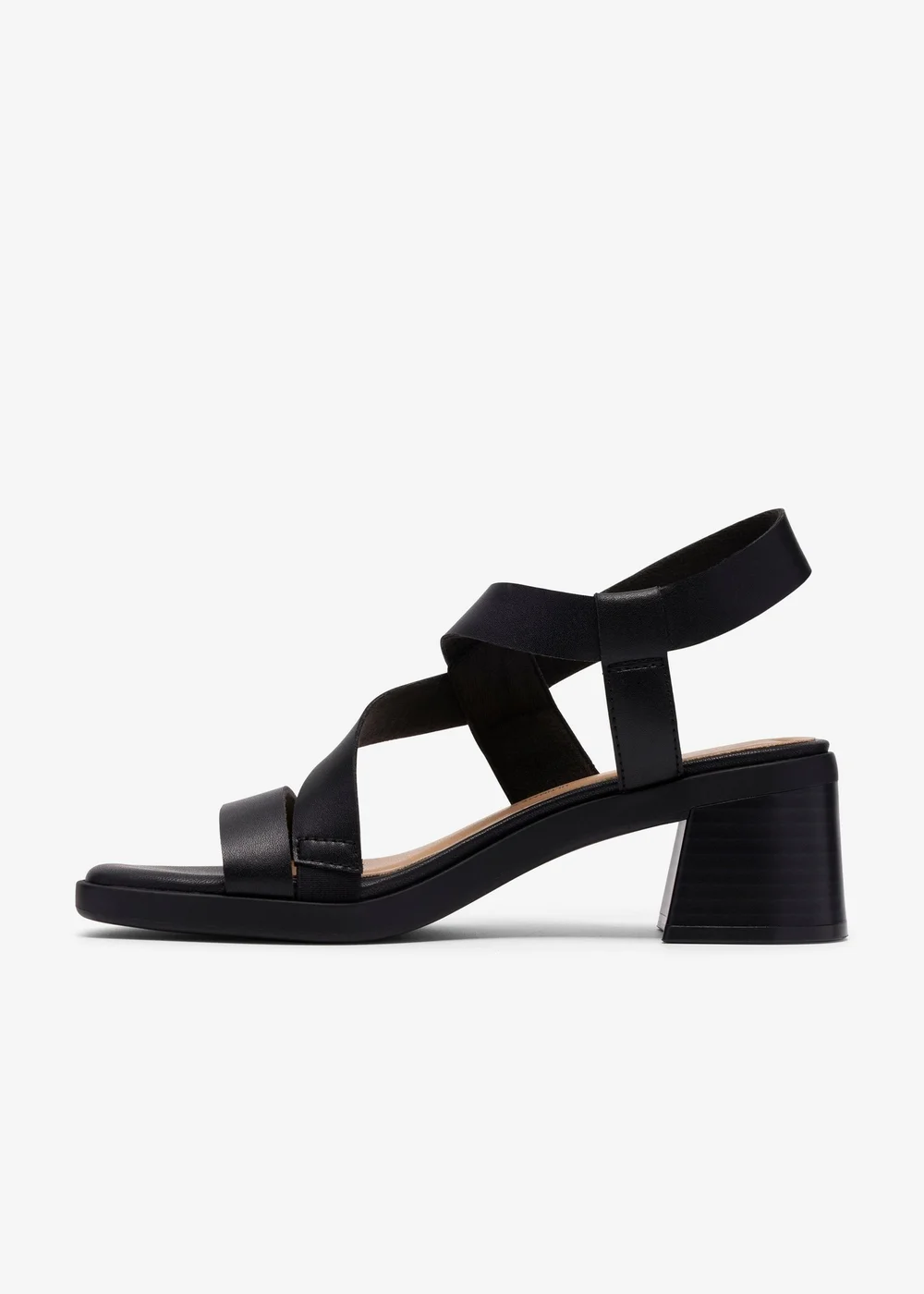 Clarks Womens Black Jaylan Sol Leather Standard - 7 Image 4