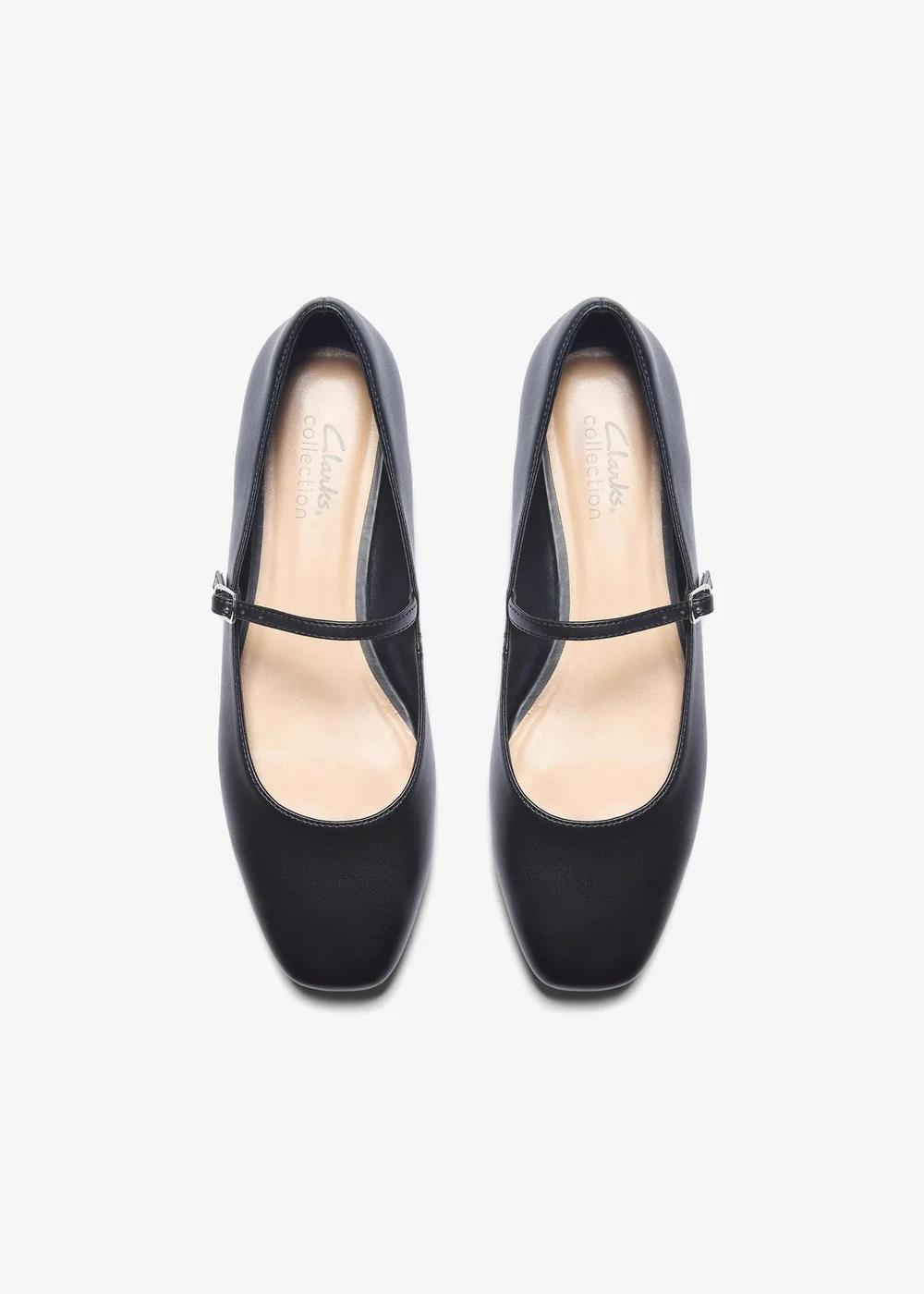 Clarks Womens Black Emelina Gem Synthetic Standard - 6 Image 6