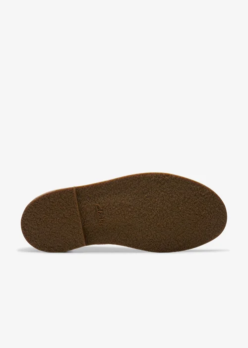 Clarks Mens Beige Shepton Leather Standard - 6 Image 3