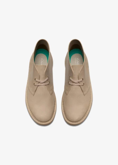 Clarks Mens Beige Shepton Leather Standard - 6 Image 6