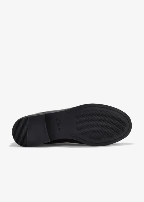 Clarks Womens Black Demi 2 Beat Leather Standard - 6 Image 3